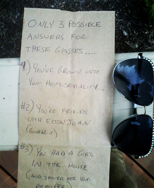 Friend's Mom Left Him A Note