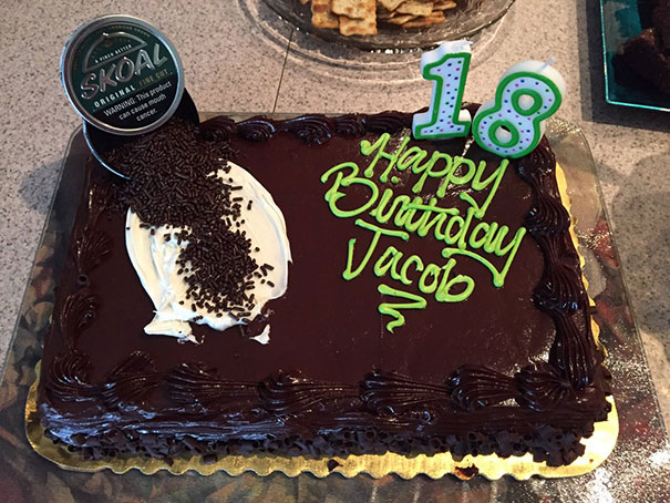 I Told My Mom To Sprinkle Some Dip On My 18th Birthday Cake As A Joke