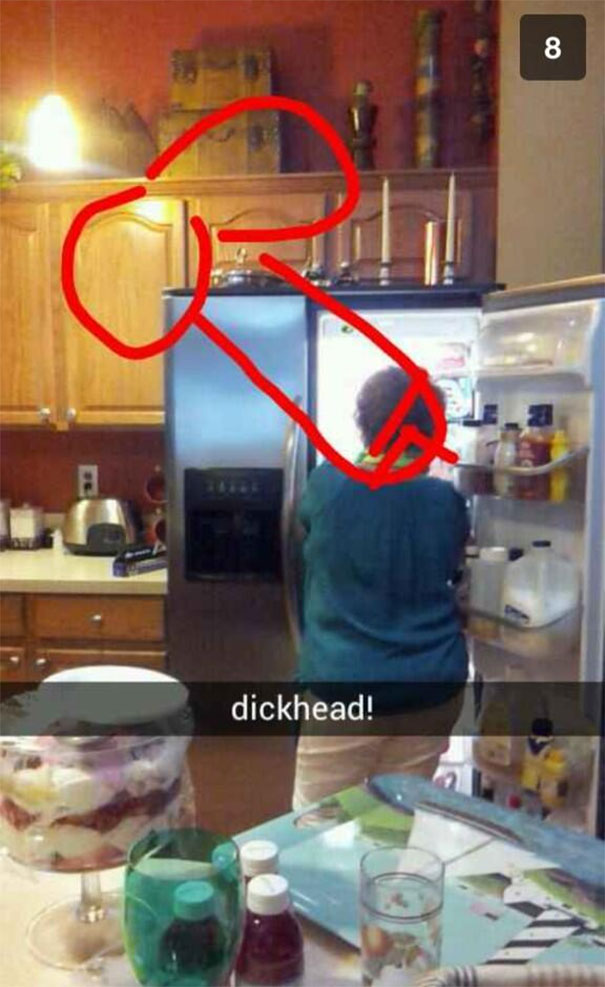 The Snapchat I Got From My Mom Shortly After My Grandma Said Something Rude To Her