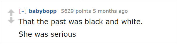 Black And White Past