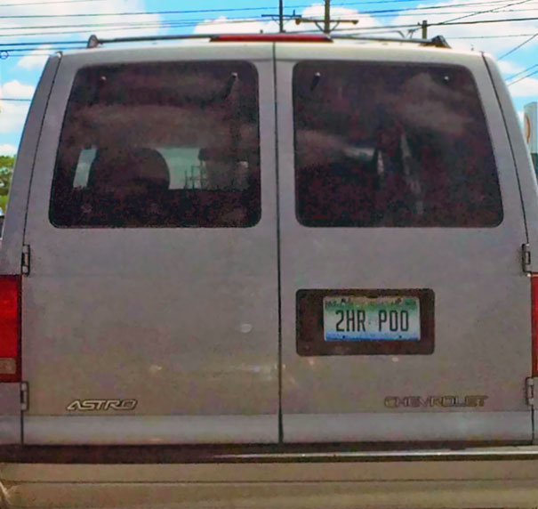 My Wife Said This License Plate Made Her Think Of Me