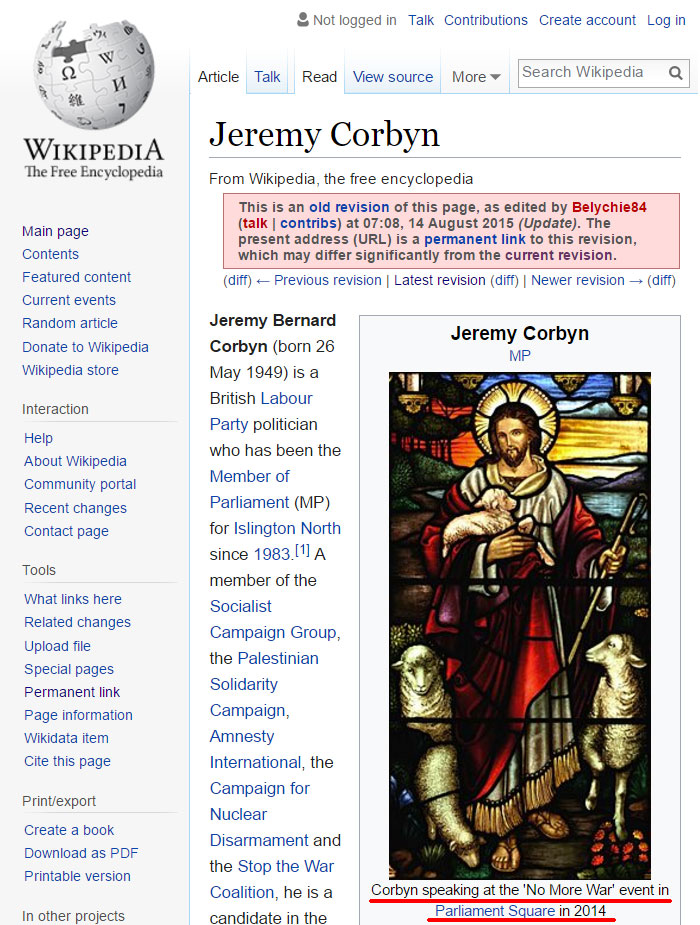 Funny Wikipedia Edits