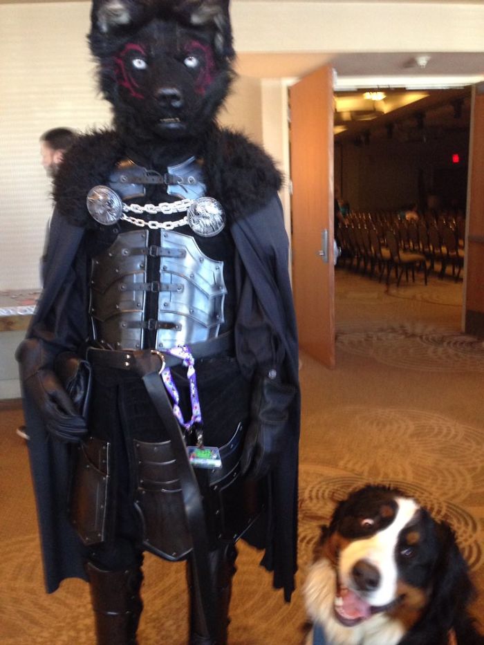 Woman Unaware That 'Furry Convention' Is Not For Pets, Takes Her Therapy Dog There And Becomes Famous Woman Unaware That 'Furry Convention' Is Not For Pets, Takes Her Therapy Dog There And Becomes Famous