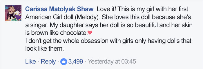 After Cashier Asks 2-Year-Old Girl If She Wants Doll That Looks 'More Like Her,' Toddler Brilliantly Shuts Her Down After Cashier Asks 2-Year-Old Girl If She Wants Doll That Looks 'More Like Her,' Toddler Brilliantly Shuts Her Down