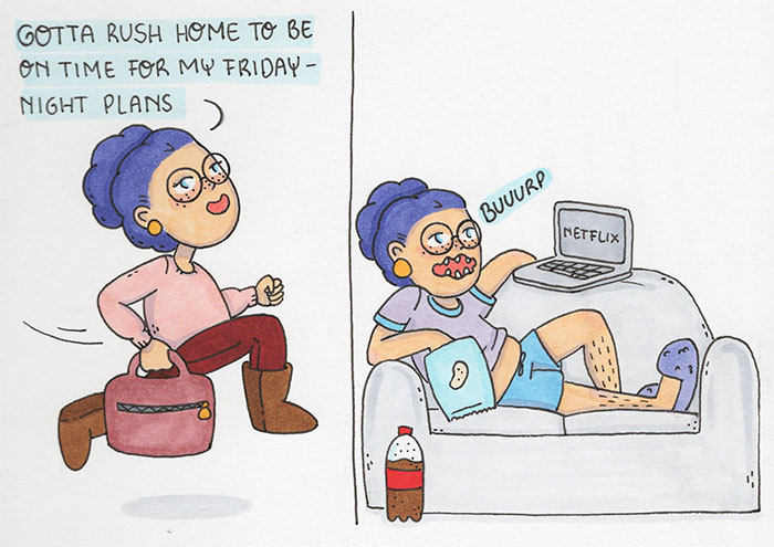 I Illustrate My Everyday Problems As A Woman In Funny And Relatable Comics (Part 2)