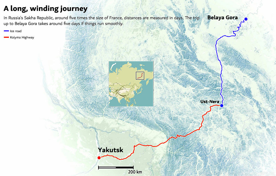 How We Tried To Deliver 12 Tons Of Food To Siberia's Arctic North How We Tried To Deliver 12 Tons Of Food To Siberia's Arctic North