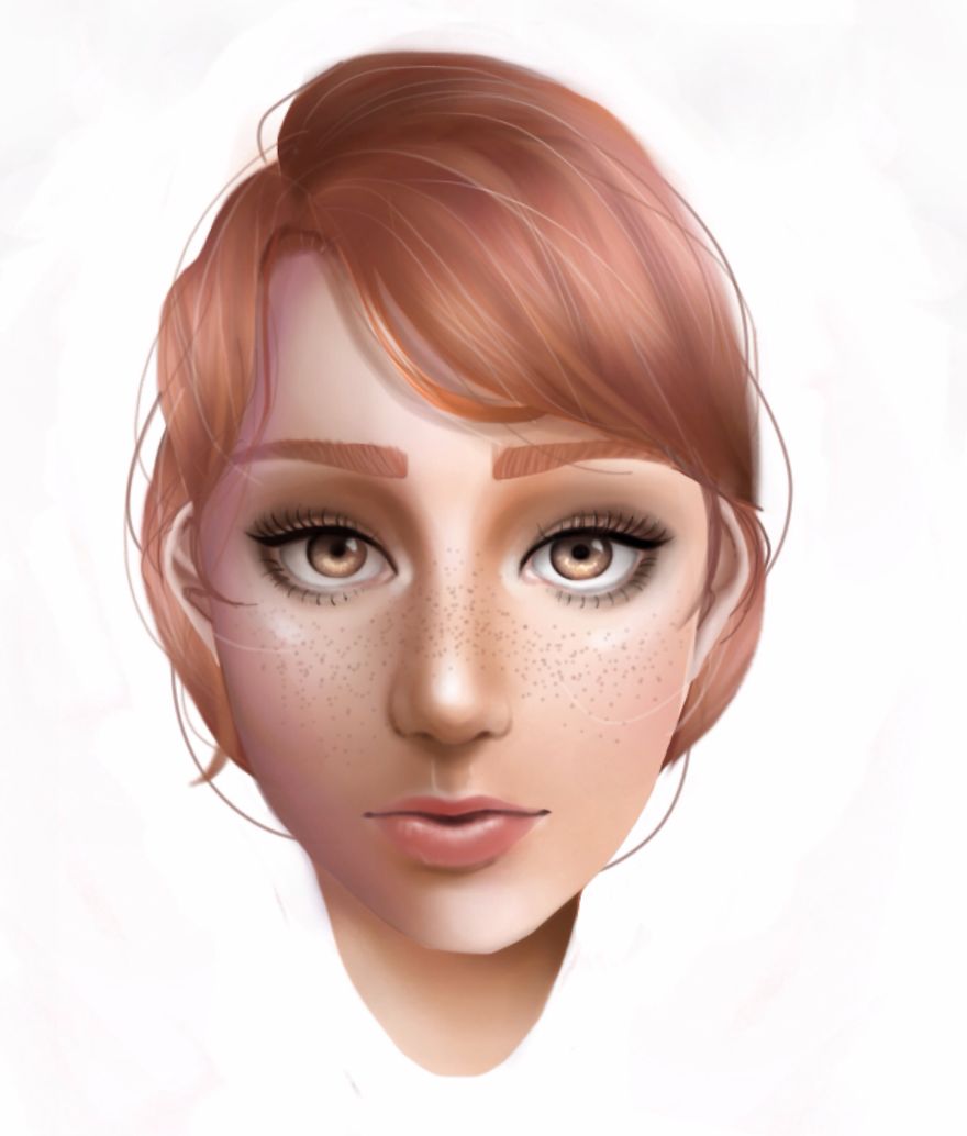 2016 Versus 2017 Ipad Art (my Original Character)