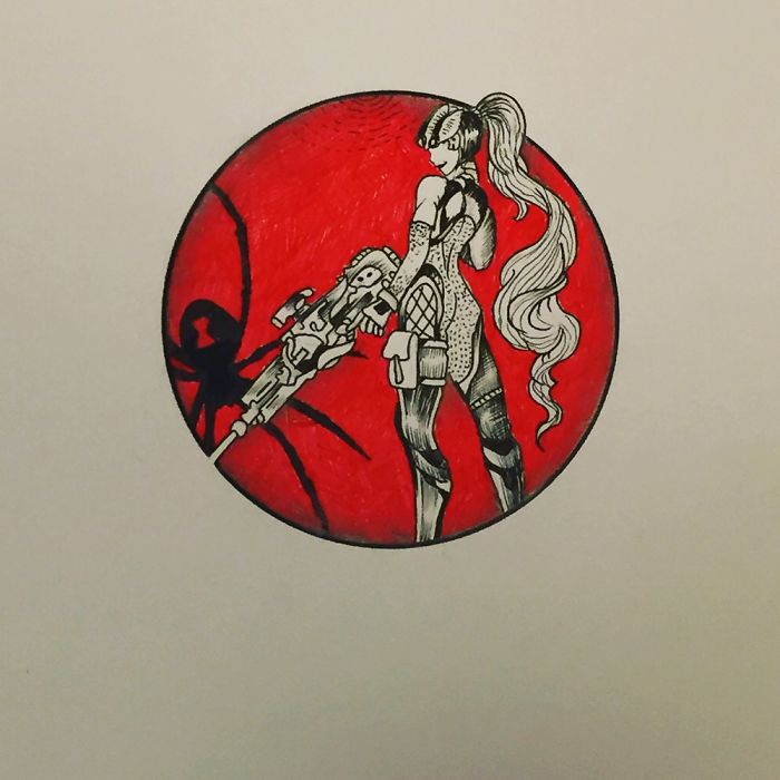 I Love Overwatch Characters And Draw Them