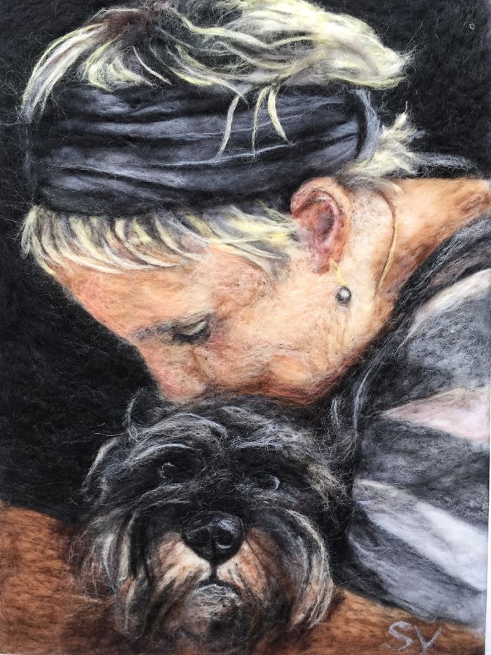 You Won't Believe What These Pet Portraits Are Made With!