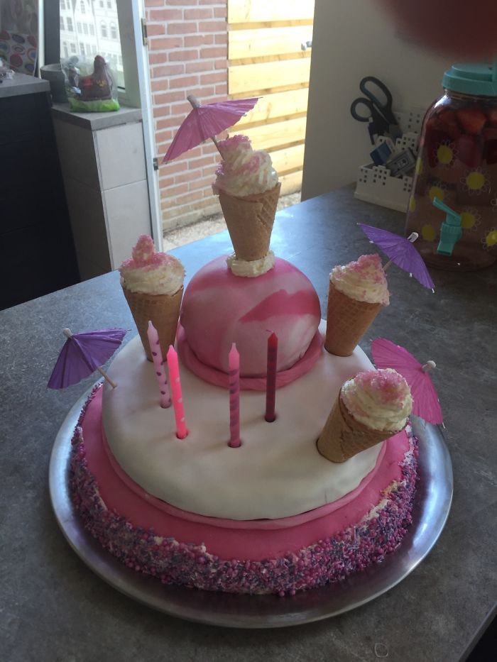 My Daughters Fourth Birthday. She Was Happy. I Am Proud.