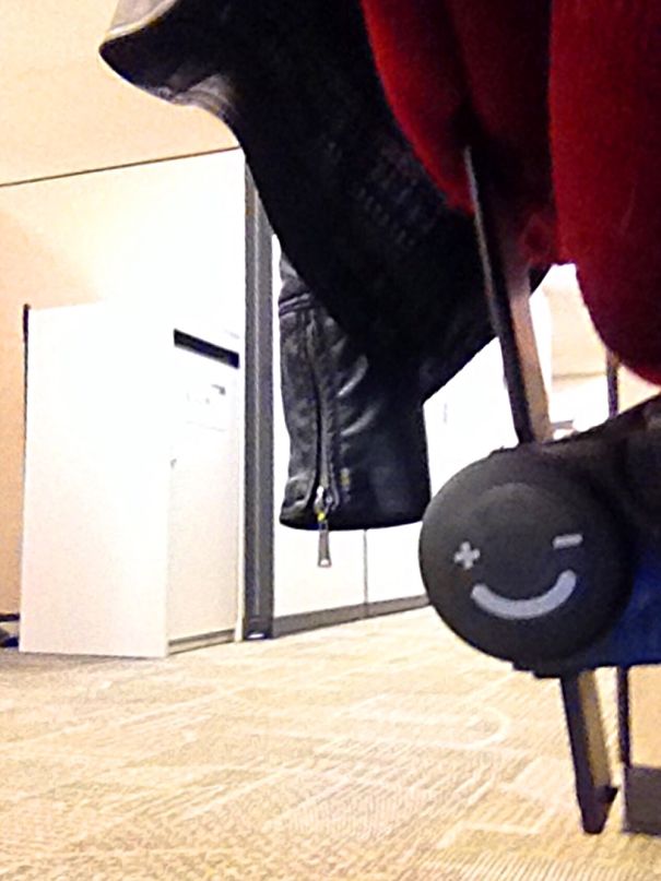 This Chair Is Way Happier About Being At Work Than I Am.