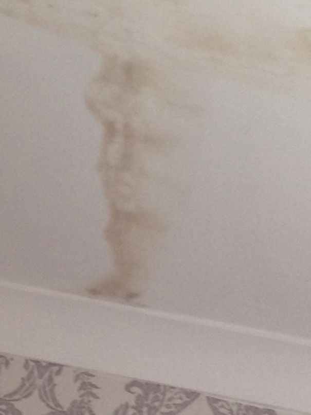 Our Ceiling After A Water Leak