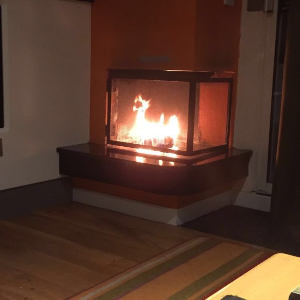 My Friends Fire, When She Went For A Weekend Get Away.