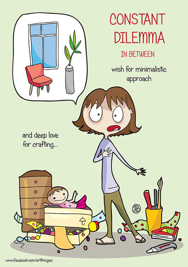 I Put My Daily Frustrations, Inspirations, Thoughts And Just Little Struggles In Illustrations