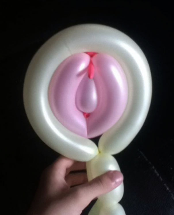 My 9 Year Old Sister Came Out Of Her Room And Said That She Made "Cotton Candy" Out Of Balloons. It's Not Exactly Cotton Candy