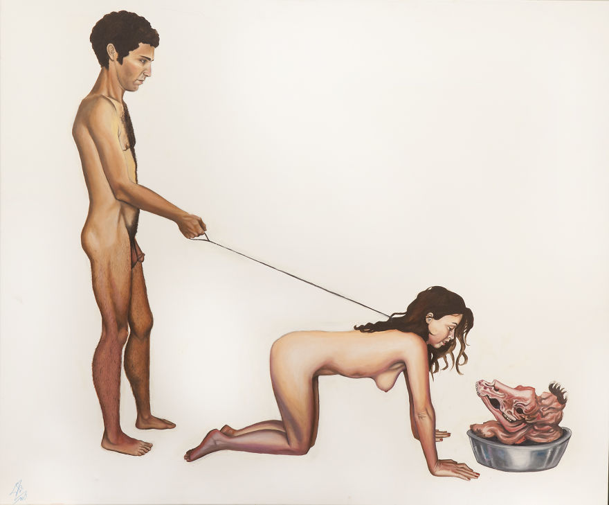 I Examine The Human Species By Creating Trippy Art (NSFW)
