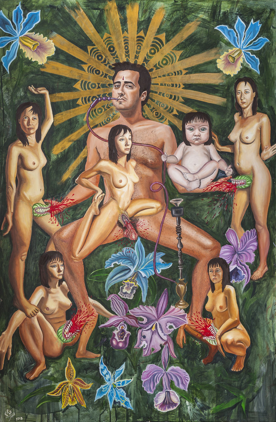 I Examine The Human Species By Creating Trippy Art (NSFW)