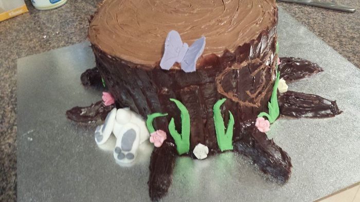 Easter/birthday Cake I Made For My Niece A Few Years Ago