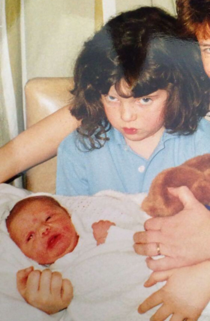 When U Realise Ur Not The Only Child Anymore