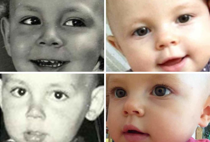 Dad And Daughter. 10 Months Old