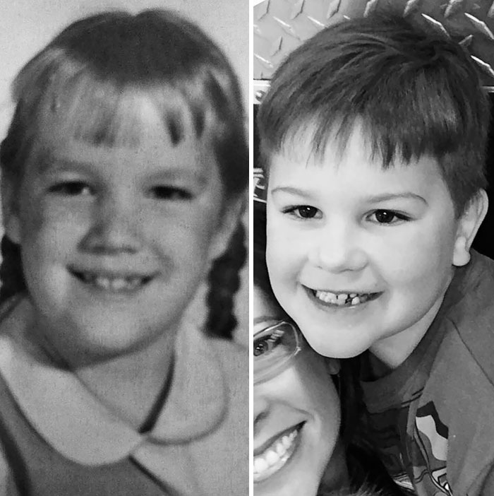 My Mother-in-law And My Son, Both At Age 6