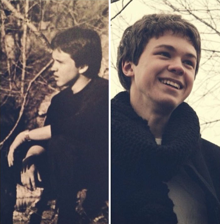 Father And Son At The Same Age