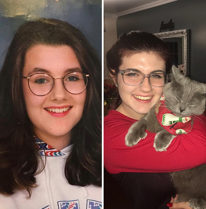 Me And My Mini-Me At The Same Age