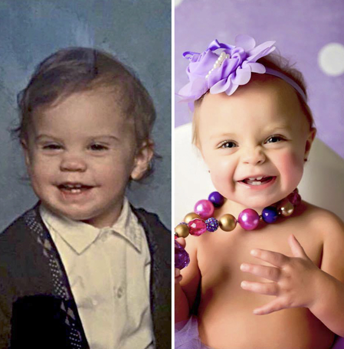 Me & My Tootie Around The Same Age