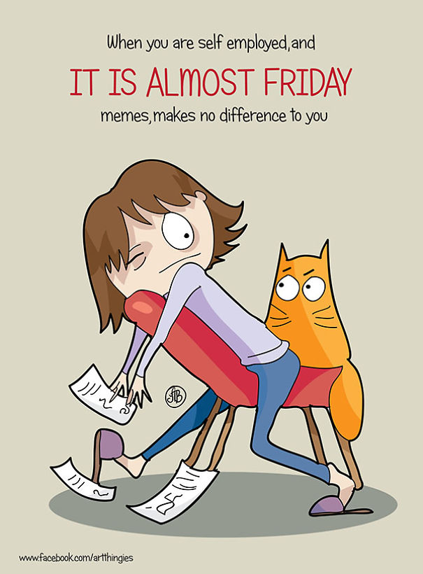 I Put My Daily Frustrations, Inspirations, Thoughts And Just Little Struggles In Illustrations