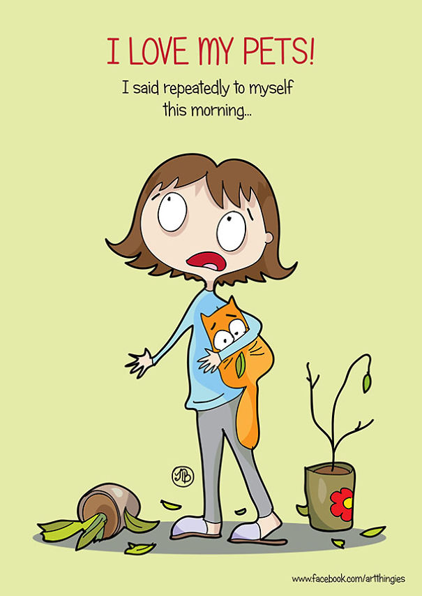 I Put My Daily Frustrations, Inspirations, Thoughts And Just Little Struggles In Illustrations