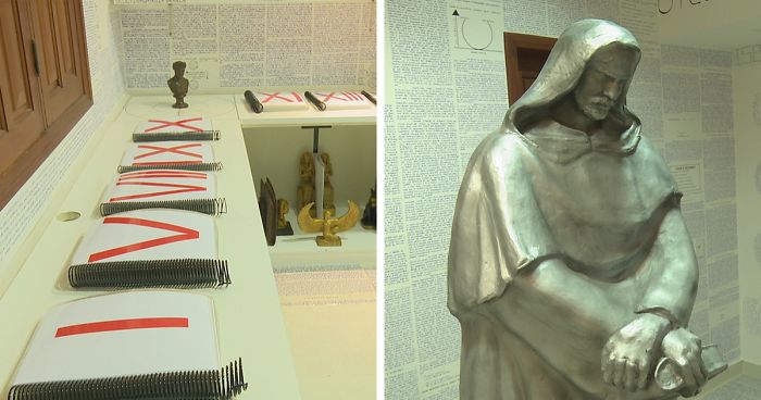 Man Disappears In Brazil, Leaves Behind Locked Room With 14 Books Of Encrypted Text And A $2500 Statue
