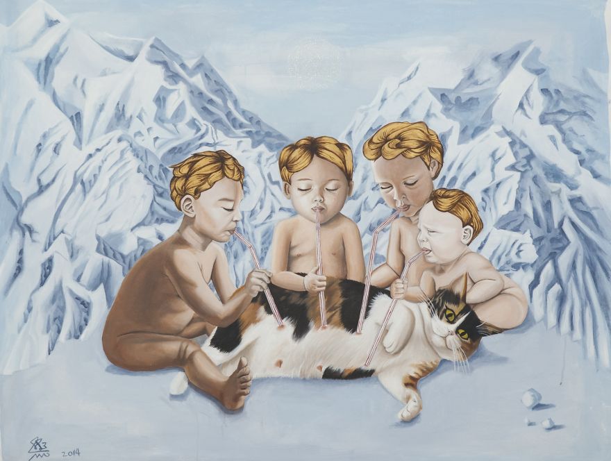 I Examine The Human Species By Creating Trippy Art (NSFW) I Examine The Human Species By Creating Trippy Art (NSFW)