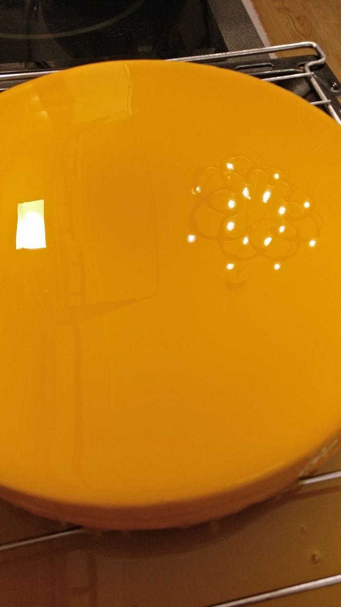 Mirror Glaze For My Sisters Birthday