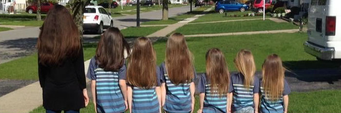 6 Brothers Were Bullied For Years While Growing Their Hair Long To Make Wigs For Kids With Cancer 6 Brothers Were Bullied For Years While Growing Their Hair Long To Make Wigs For Kids With Cancer