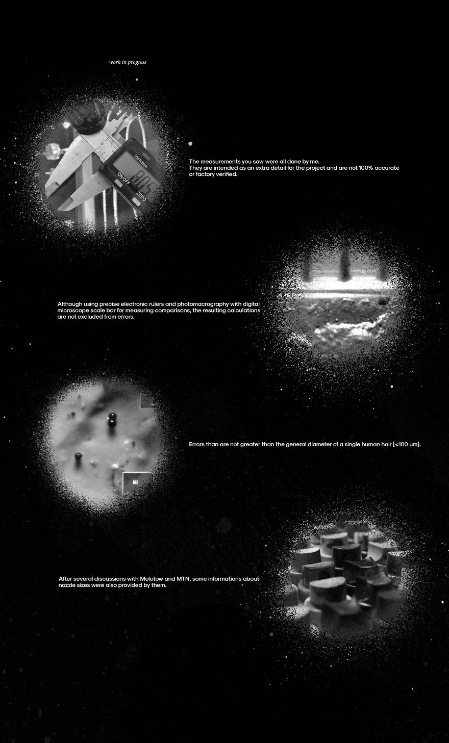 Ultra Macro Photos Of Graffiti Spray Caps That Were Used To Paint Cosmic Murals