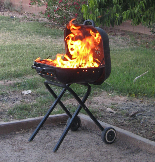 Burning Man Close-Up