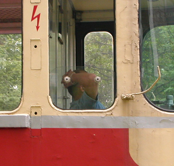 I Freaked Out When I Caught This Slovakian Train Creature Staring At Me
