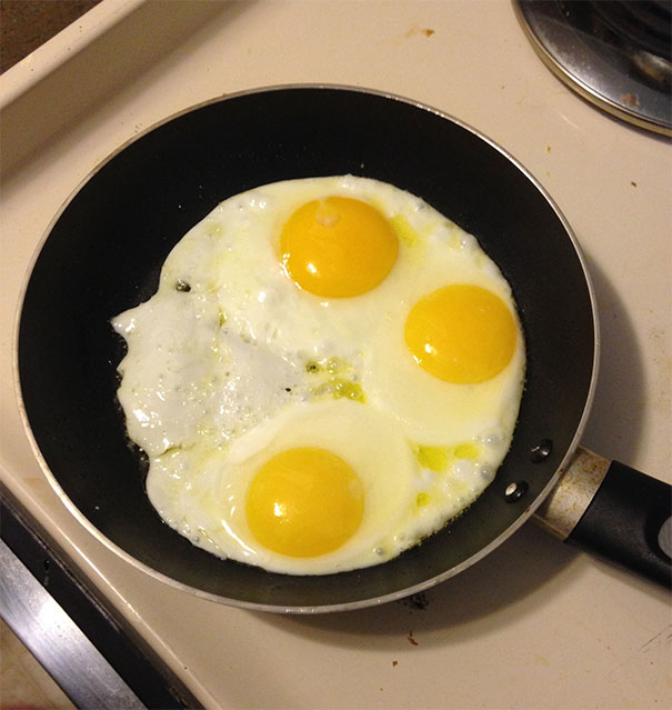 My Eggs Look Like A Pretty Lady
