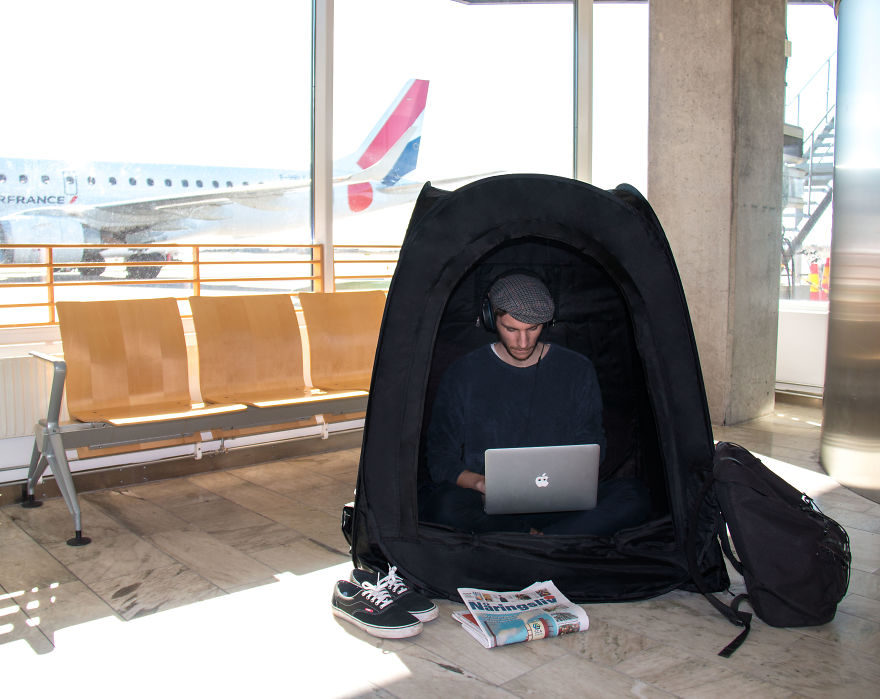 The Pause Pod: Your Private Pop-Up Space For Relaxation The Pause Pod: Your Private Pop-Up Space For Relaxation