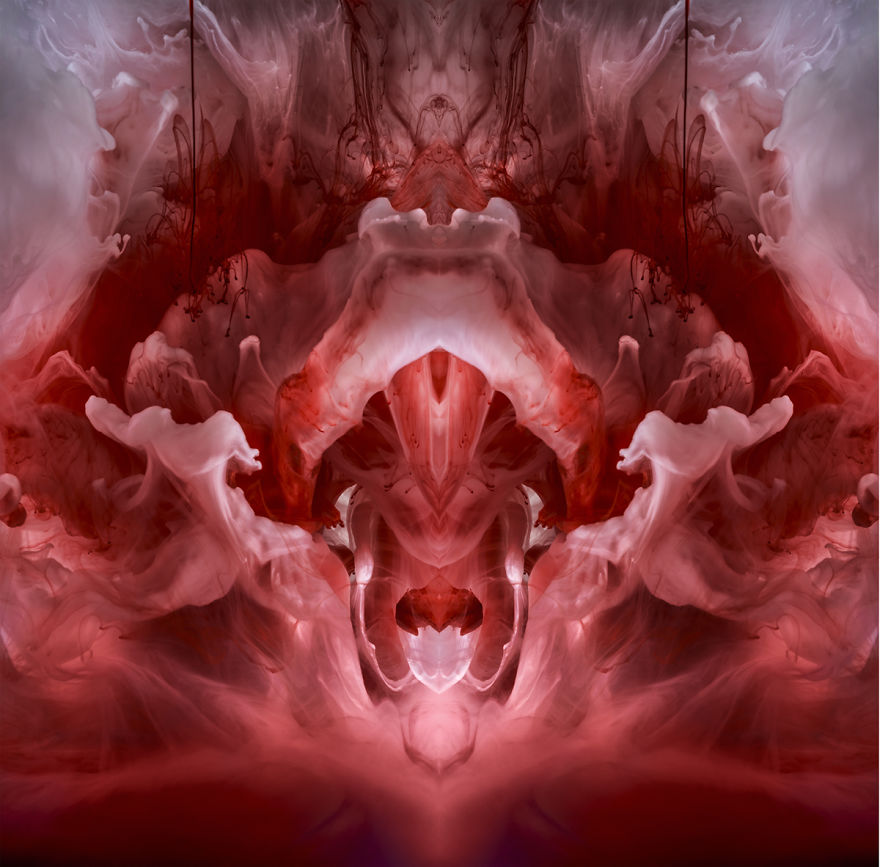 I Used Inks, Dyes, And Paints In Water To Create Surreal Images