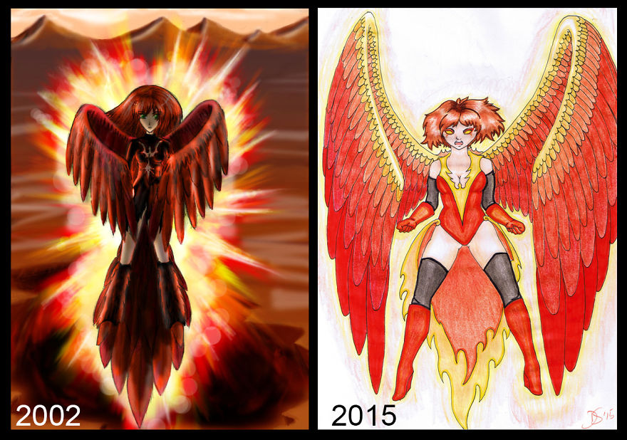 Inner Phoenix, 2002 Vs 2015