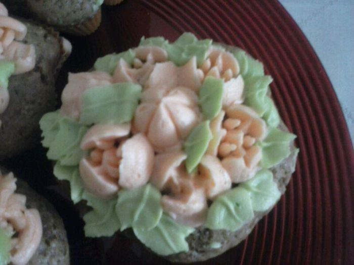 Does Cupcakes Count? This Was My Favourite Cupcake (from The Ones I've Done), With Coffee Licour And Almond Butter Cream Pipped Trough Russian Tips :)