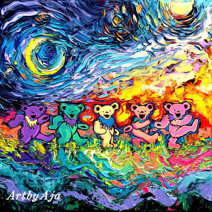 Grateful Dead Dancing Bears