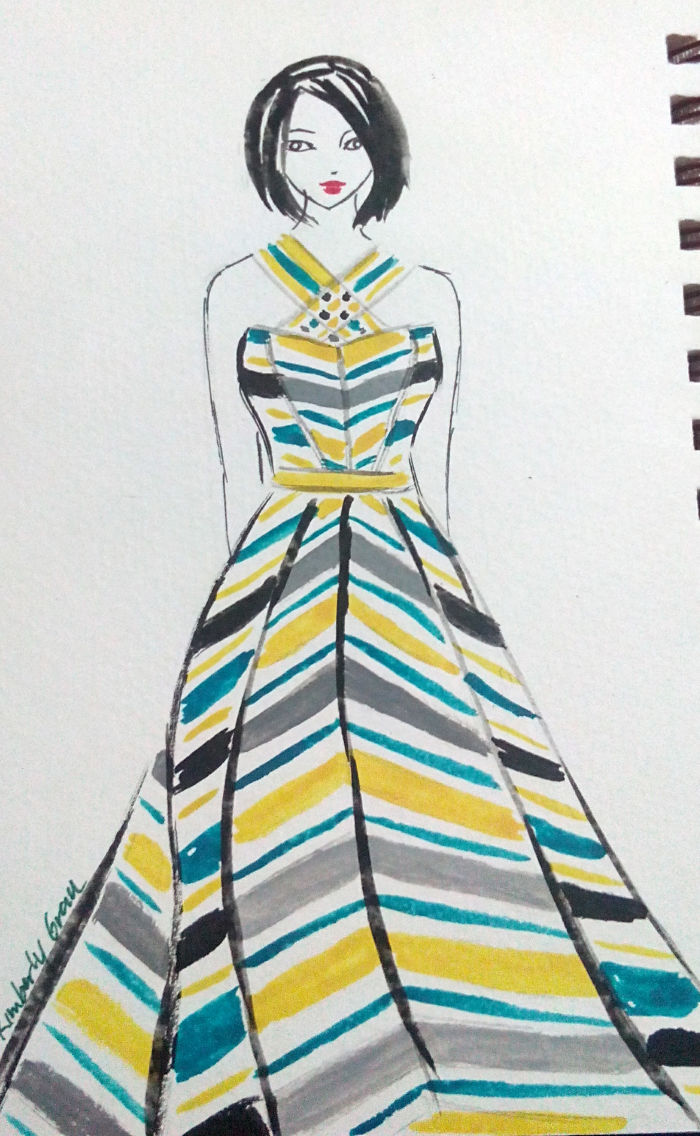 I Create Mini Paintings Featuring Patterns And Prints To Curb My Fear Of Them (Part 3)