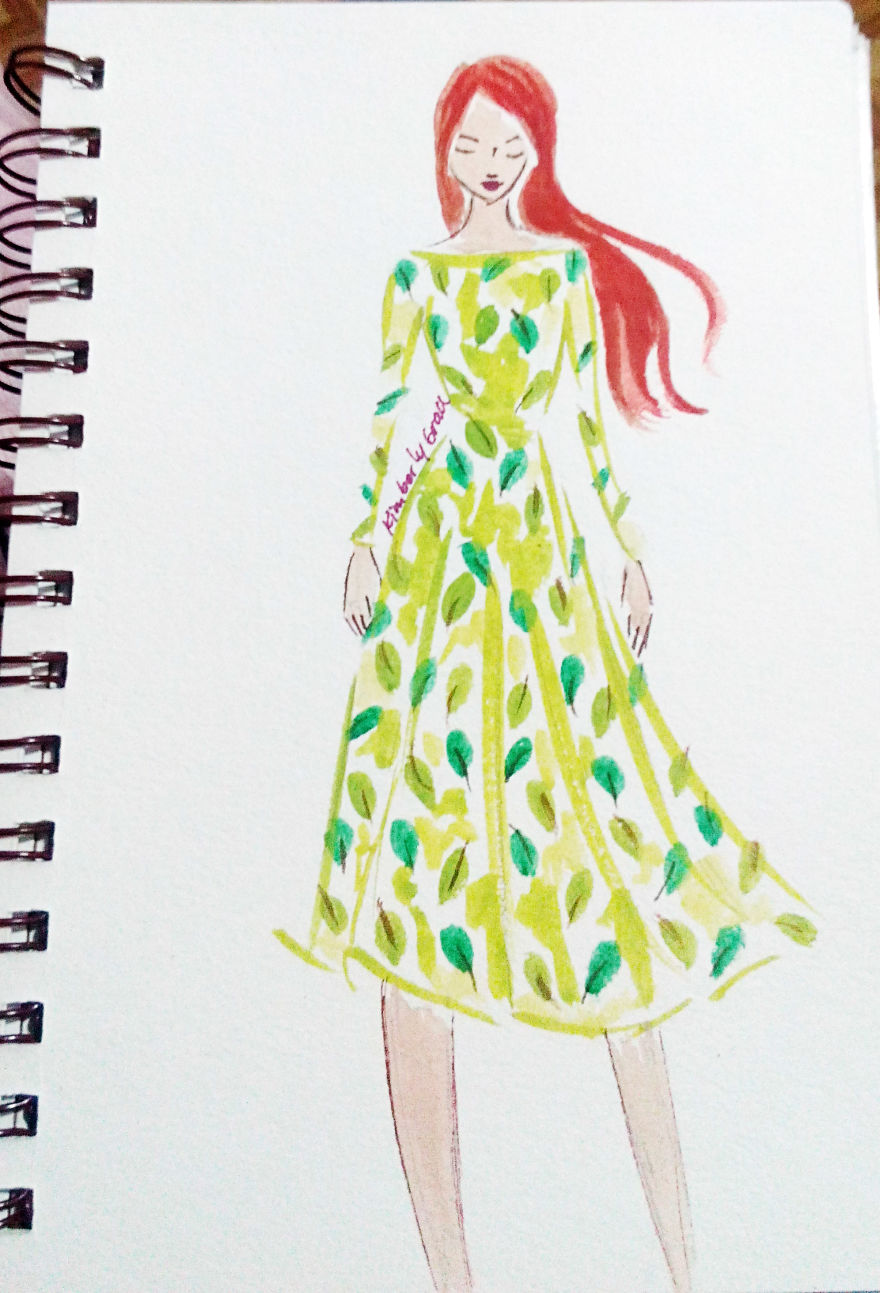 I Create Mini Paintings Featuring Patterns And Prints To Curb My Fear Of Them (Part 3) I Create Mini Paintings Featuring Patterns And Prints To Curb My Fear Of Them (Part 3)