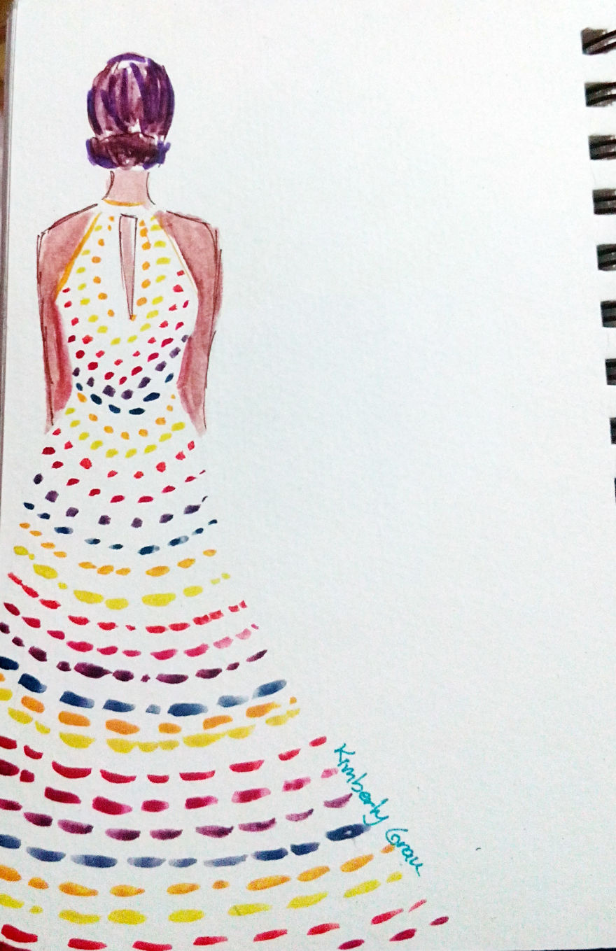 I Create Mini Paintings Featuring Patterns And Prints To Curb My Fear Of Them (Part 3) I Create Mini Paintings Featuring Patterns And Prints To Curb My Fear Of Them (Part 3)