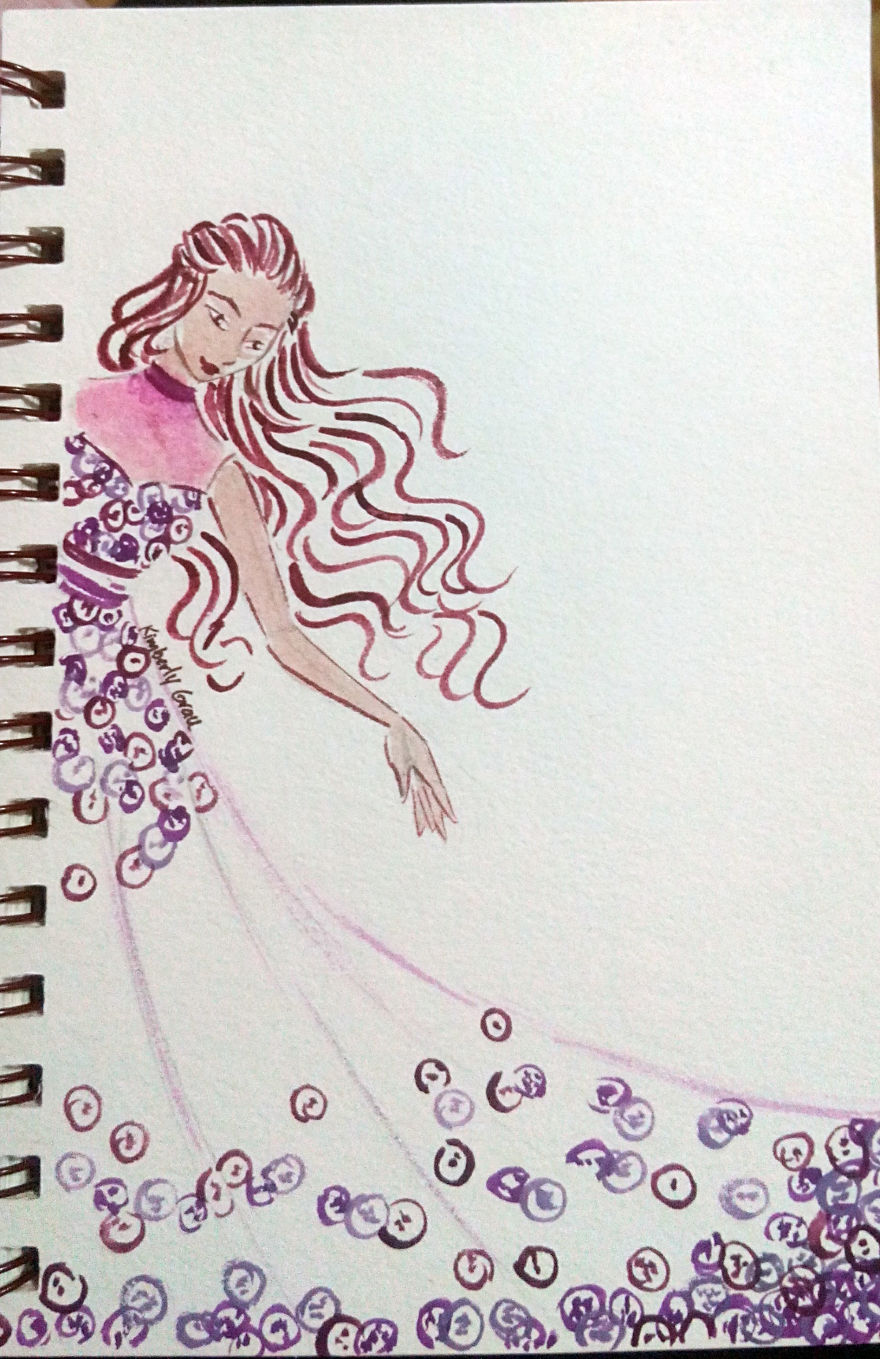 I Create Mini Paintings Featuring Patterns And Prints To Curb My Fear Of Them (Part 3) I Create Mini Paintings Featuring Patterns And Prints To Curb My Fear Of Them (Part 3)