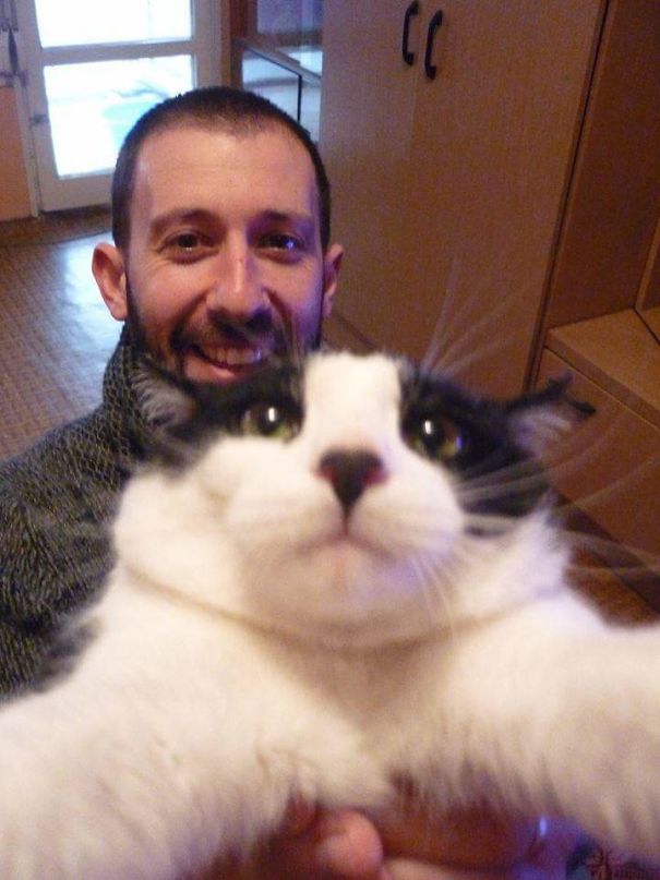 Seems He Doesn't Like Selfies!