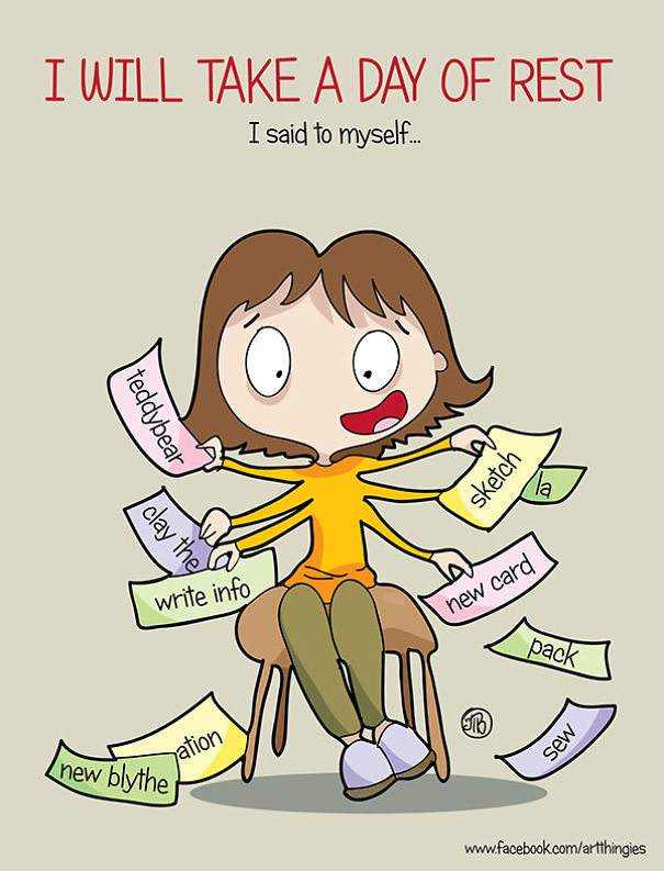 I Put My Daily Frustrations, Inspirations, Thoughts And Just Little Struggles In Illustrations