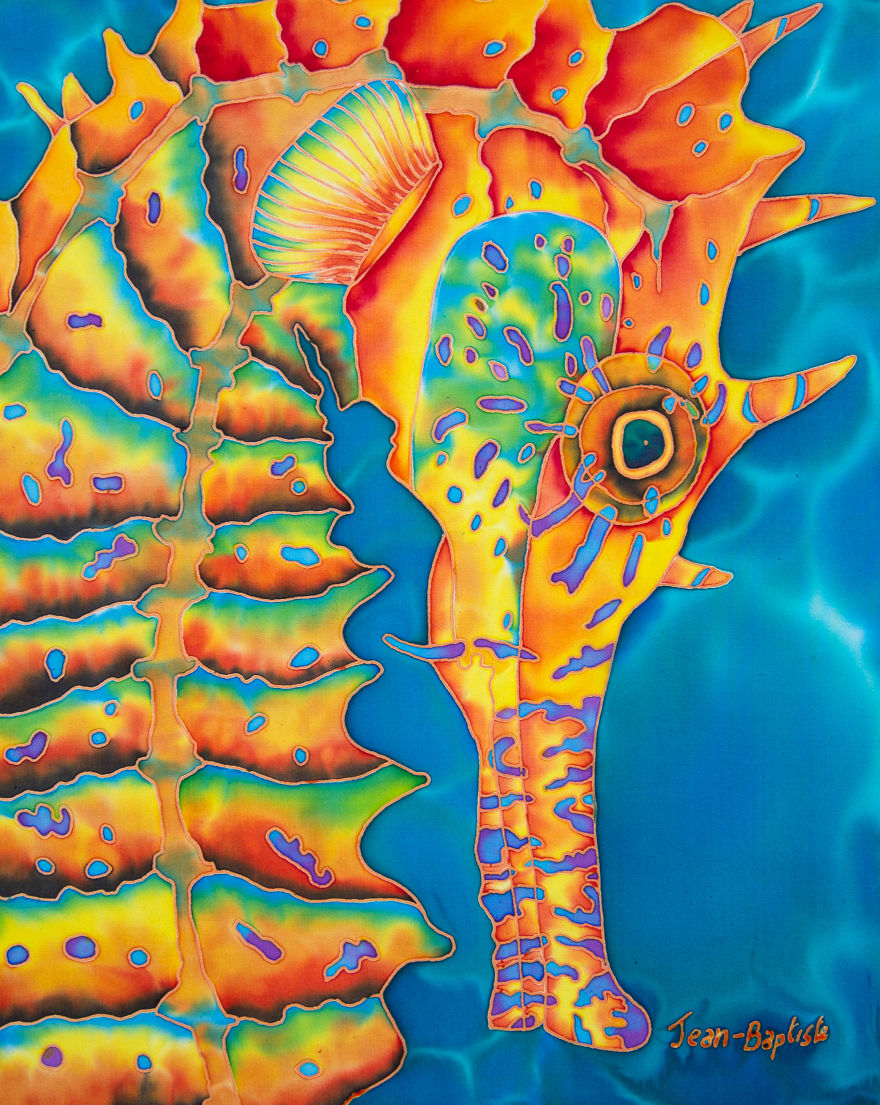 Colours Of The Caribbean Sea Create A Living Liquid Canvas.